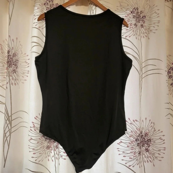 Say What? Mesh inset Bodysuit Size 2X - Picture 2 of 5